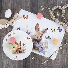 Dezertní talíř JARO zajíc pr. 20 cm