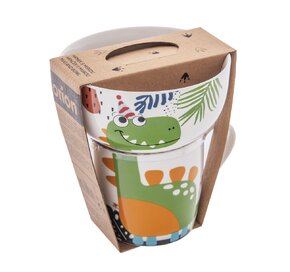 Hrnek s miskou dino 0,35 l