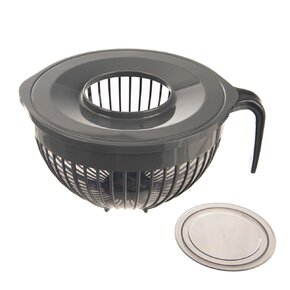 Šlehací mísa GREY s víkem pr. 21,5 cm