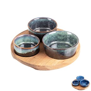 Servírovací misky s tácem