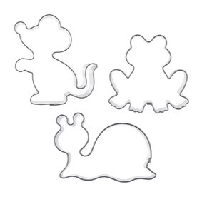 Vykrajovačka na louce sada 3 ks