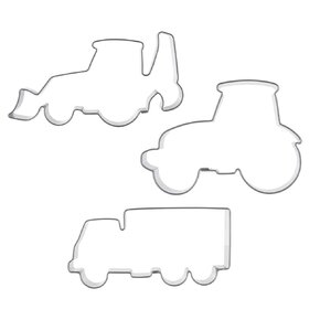 Vykrajovačka na stavbě sada 3 ks