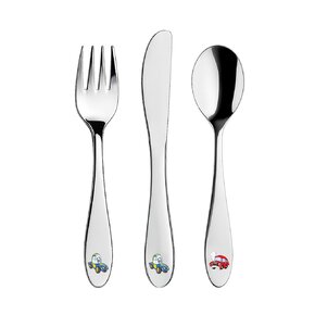 Jídelní dětské příbory AUTO 3 díly