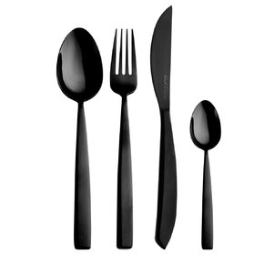 Jídelní příbory BLACK Luxure 24 dílů