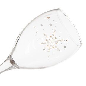 Sklenice na víno VLOČKA 0,35 l 1 ks