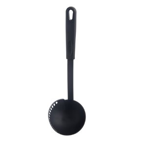 Naběračka s cedníkem BLACKLINE 30,5 cm, pr. 9 cm