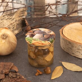 Zavařovací víčko Bio 66 10 ks