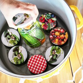 Zavařovací víčko Bio 82 10 ks