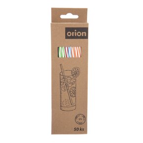 Nápojové brčko opakované použití 50 ks