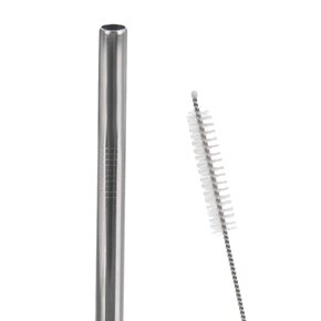 Nápojové brčko na smoothie 4 ks s kartáčkem