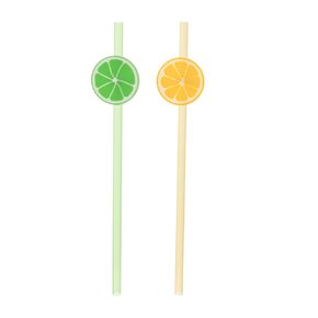 Nápojové brčko opakované použití LIMEPOP 6 ks