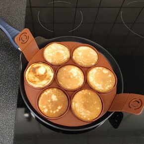 Forma na lívance/volská oka 7 sekcí