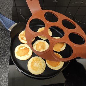 Forma na lívance/volská oka 7 sekcí