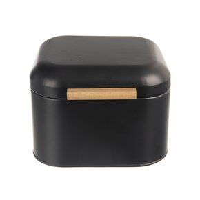 Chlebovka 21,5x20x14 cm BLACK