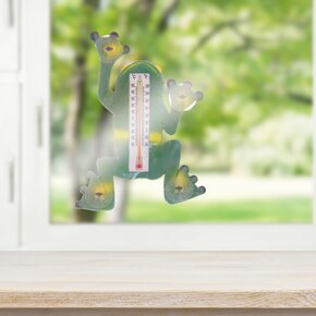 Teploměr venkovní žába 