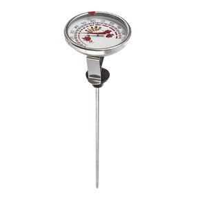 Kuchyňský teploměr na zavařování s klipem