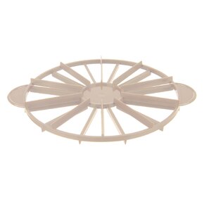 Šablona na označení řezů dortu oboustranná 10/12