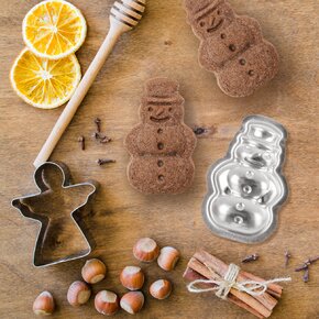 Formička na pečení SNĚHULÁK 20 ks