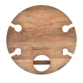 Piknikový tác-stolek MANGO pr. 39,5 cm, v. 24,5 cm