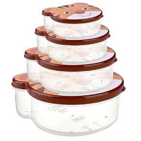 Svačinový box tygr 4 ks