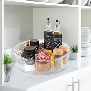 Košík-organizér UROVNEJTO otočný pr. 30 cm