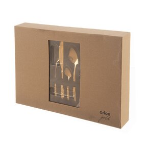 Jídelní příbory Gold 24 dílů