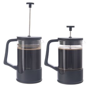 Konvice french press BLACK 0,9 l