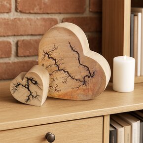 Dekorace srdce MANGO electric