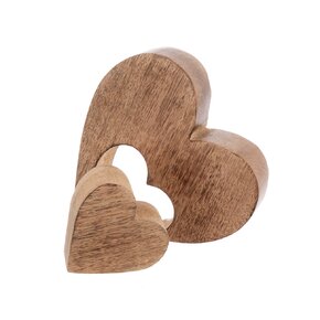 Dekorace srdce MANGO