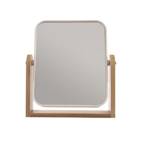 Kosmetické zrcátko WHITNEY se stojánkem 18x20 cm