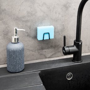 Háček-držák samolepicí BLACK 2 ks