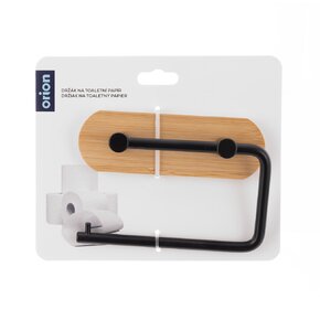 Držák toaletního papíru samolepicí BLACK