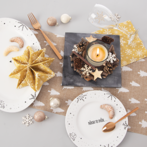 Běhoun vánoční 270x28 cm