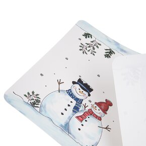 Prostírání SNĚHULÁK 43x28 cm