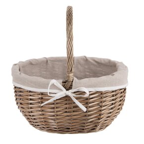 Piknikový koš s textilní vsadkou