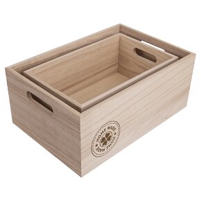 Dekorativní bedýnka HOME MADE 31x21x13 cm