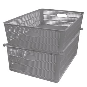 Košík Nesta stohovatelný 38x33x12,7 cm 