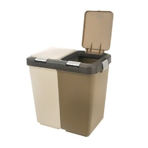 Odpadkový koš na tříděný odpad Dust 2x10 l