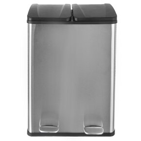 Odpadkový koš na tříděný odpad Duo 2x30 l