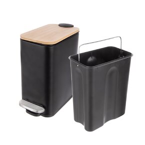 Odpadkový koš BLACK 5 l