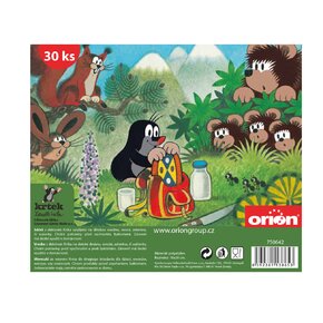 Svačinový sáček Krtek 16x24 cm/30 ks