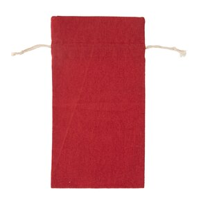 Zatahovací sáček na víno Vánoce 31x14,5 cm