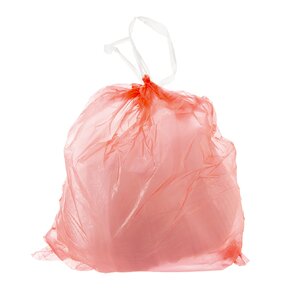 Sáček na odpad zatahovací jahoda 60 l/10 ks 