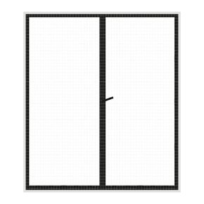 Síť proti hmyzu okno 2x 130x150 cm bílá