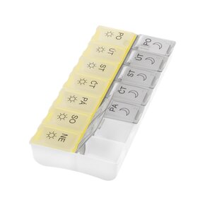 Organizér na léky týdenní 2 sekce