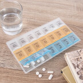 Organizér na léky týdenní 3 sekce