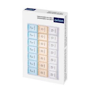 Organizér na léky týdenní 3 sekce