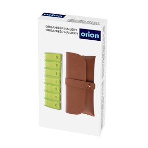 Organizér na léky týdenní s pouzdrem