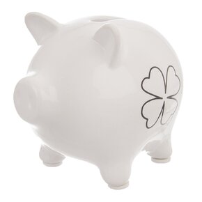 Pokladnička prasátko čtyřlístek