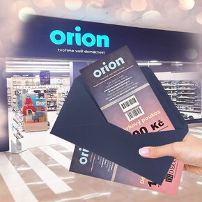 Dárkový poukaz Orion/Indecor 1 000 Kč